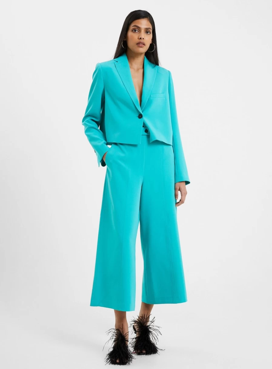 French Connection Women's Echo Crepe Culotte Pant Size 12 | Comfortable & Stylish Trousers