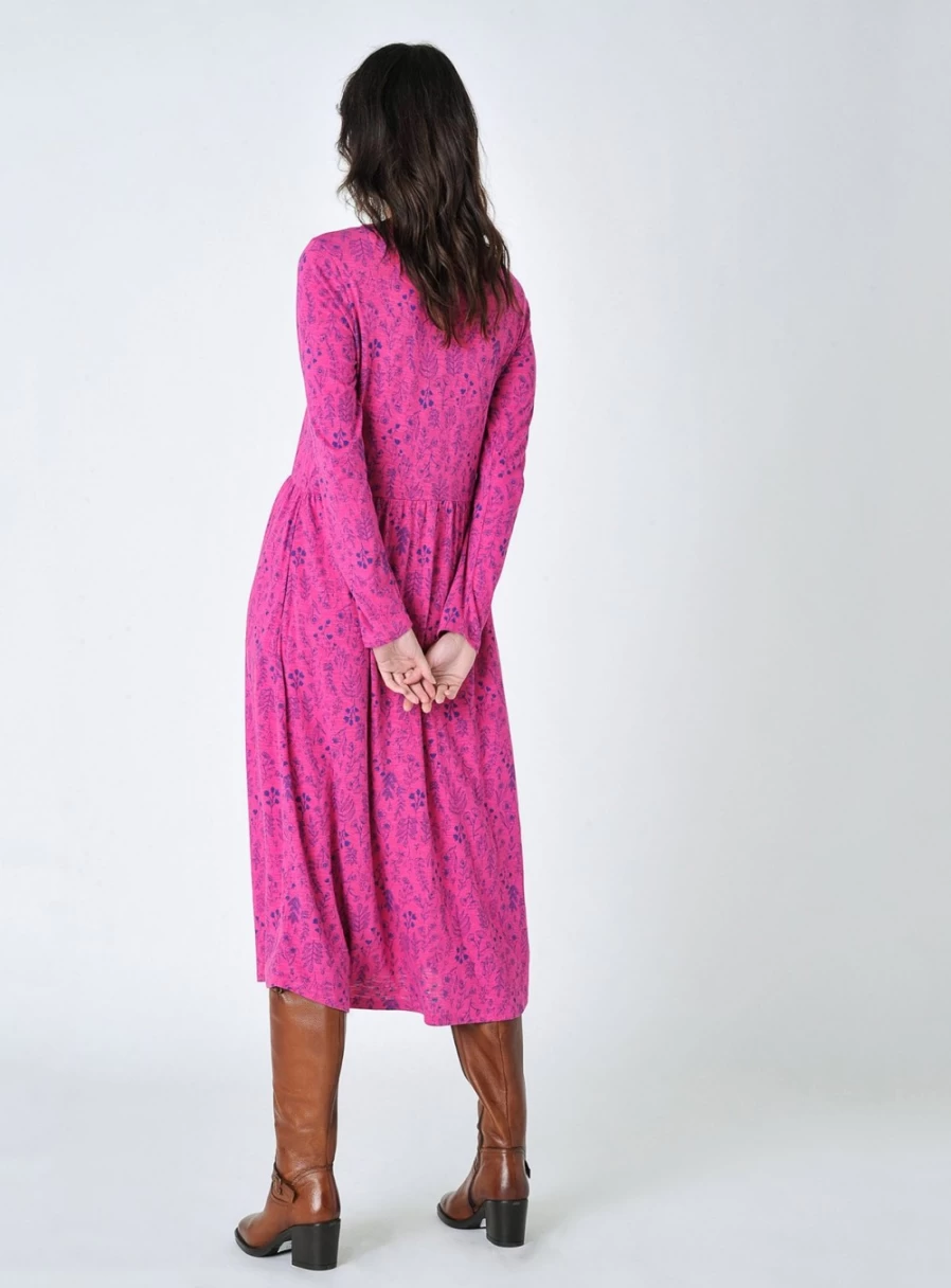 Burgs Hannafore Women's Jersey Midi Dress - Size 18