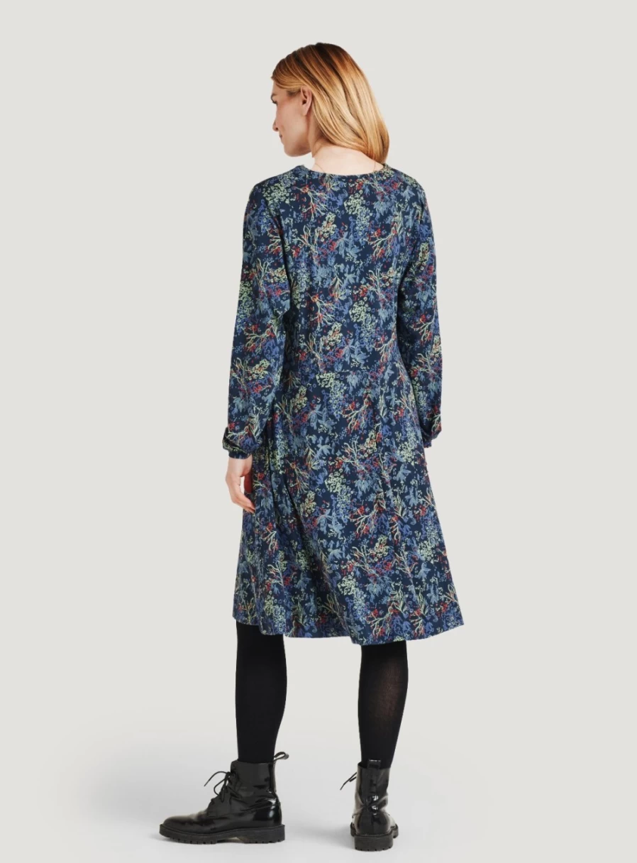 Thought Women's Cassia Tencel Printed Shirt Dress - Sustainable Boho Style Size 6