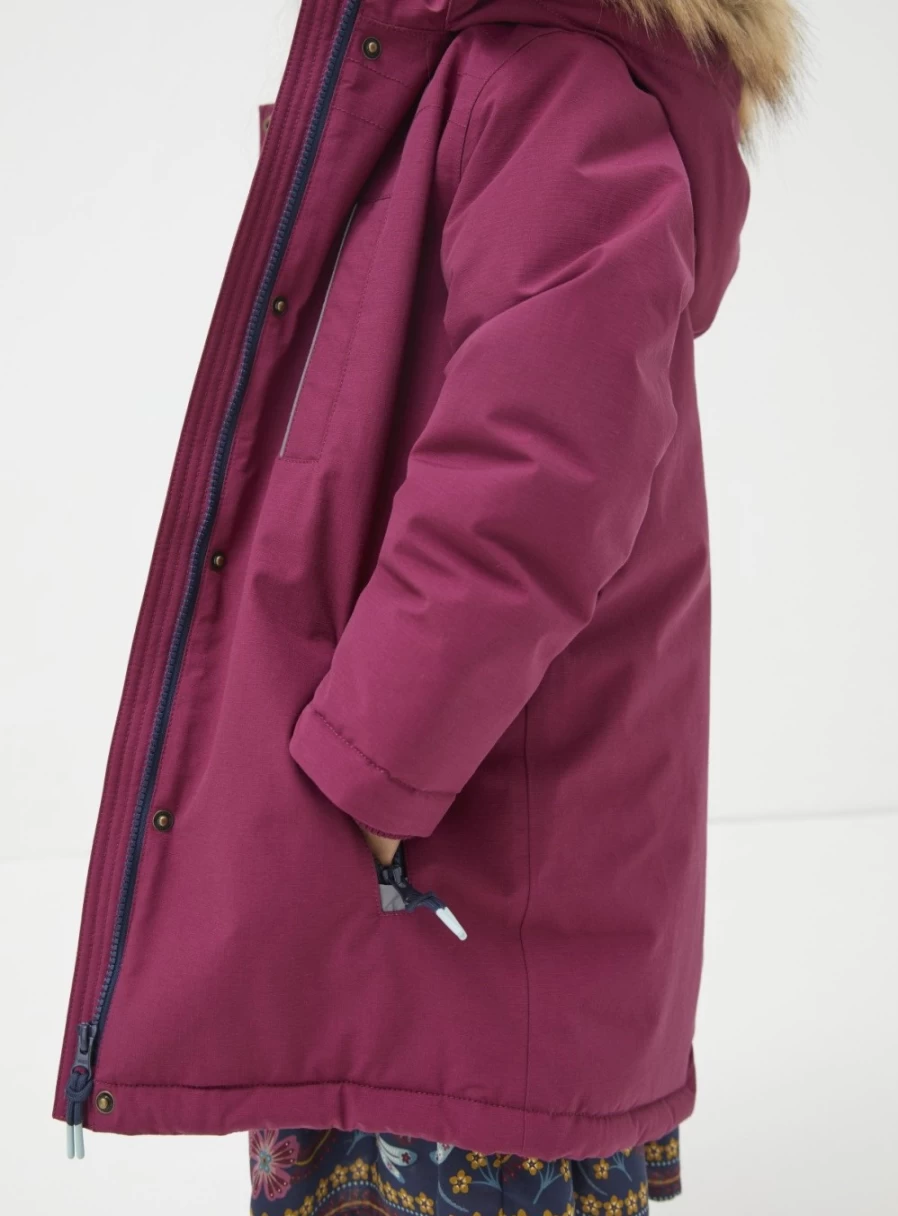 FatFace Women's Addison Waterproof Raincoat for Ages 4-5 Years | Lightweight Outdoor Jacket