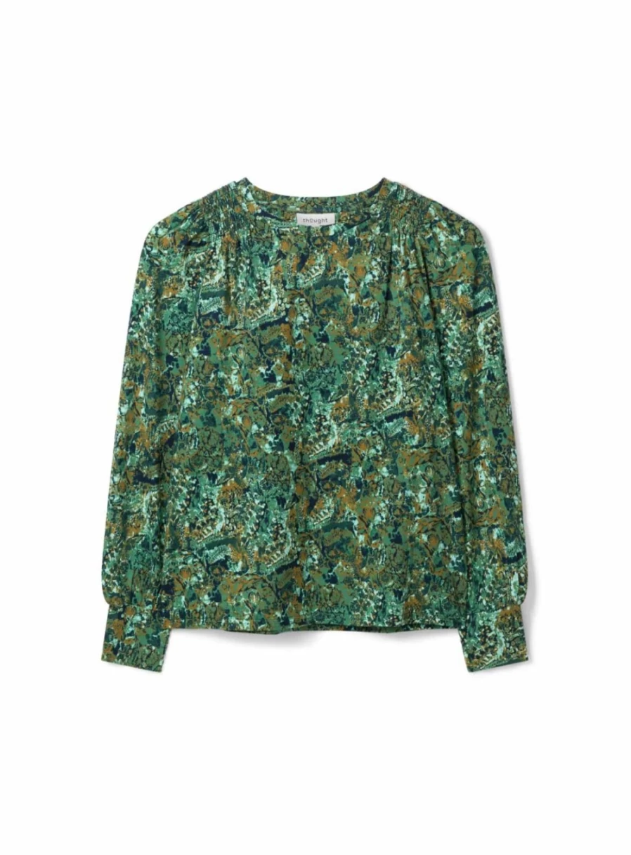 Thought Women's Erin Organic Cotton Jersey Top - Sustainable Casual Wear