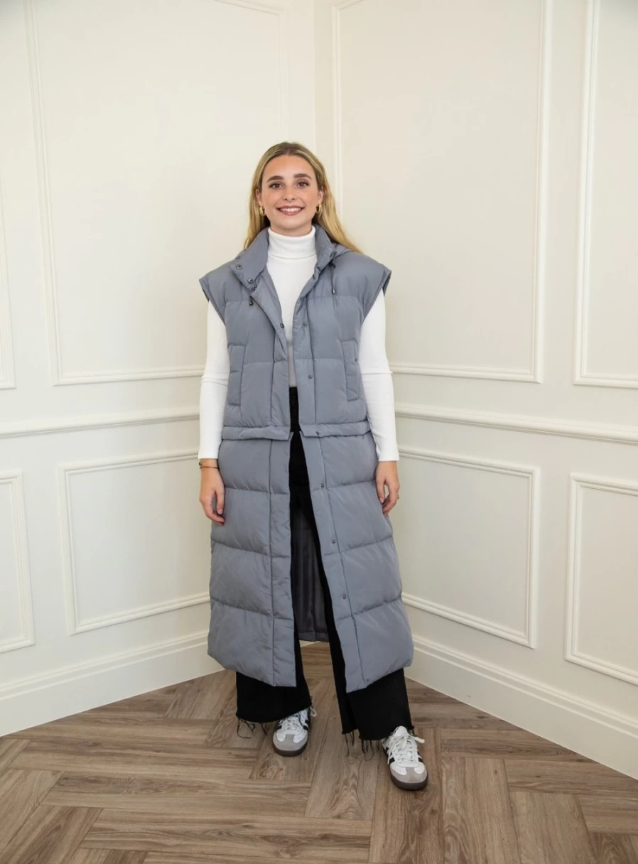 "Four Seasons Women's Convertible Gilet L - Lightweight Versatile Layering Piece"